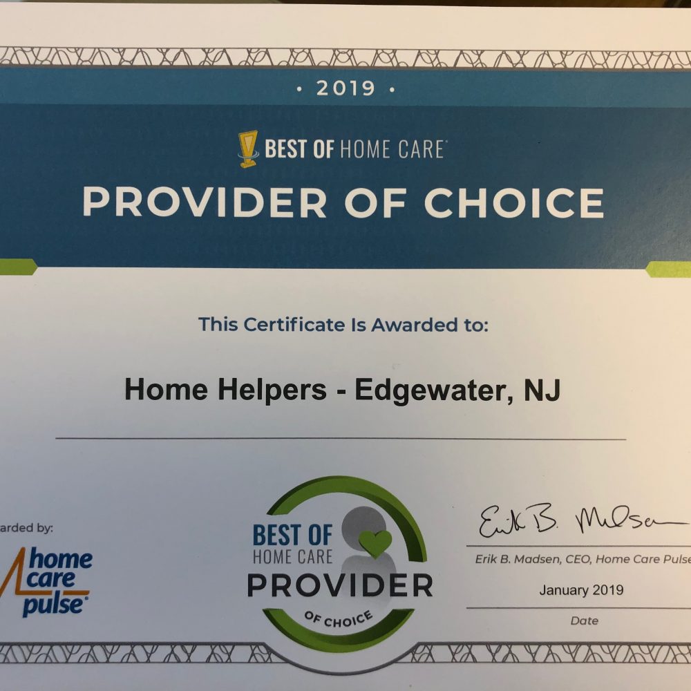 Home Helpers achieves Provider of Choice recognition